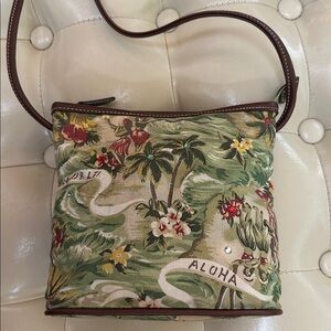 Relic Retro Tropical Print Crossbody Shoulder Bag